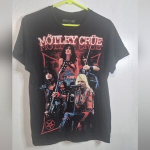 Mötley Crüe Black Graphic T-Shirt